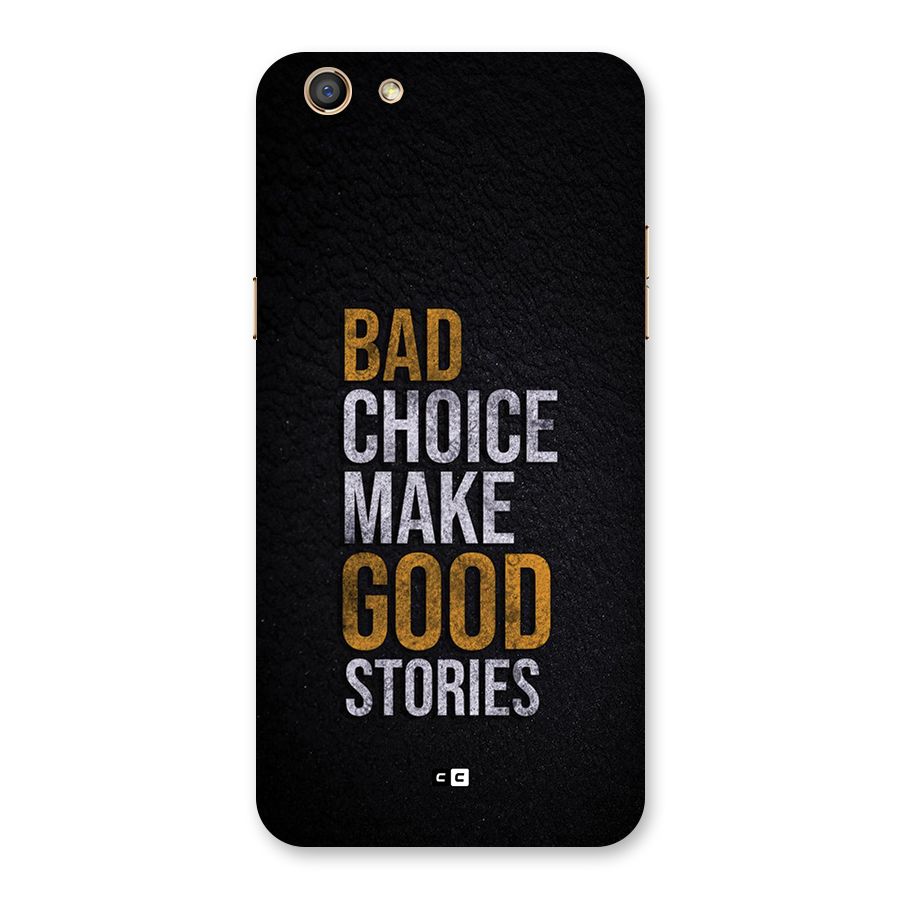 Make Good Stories Back Case for Oppo F3