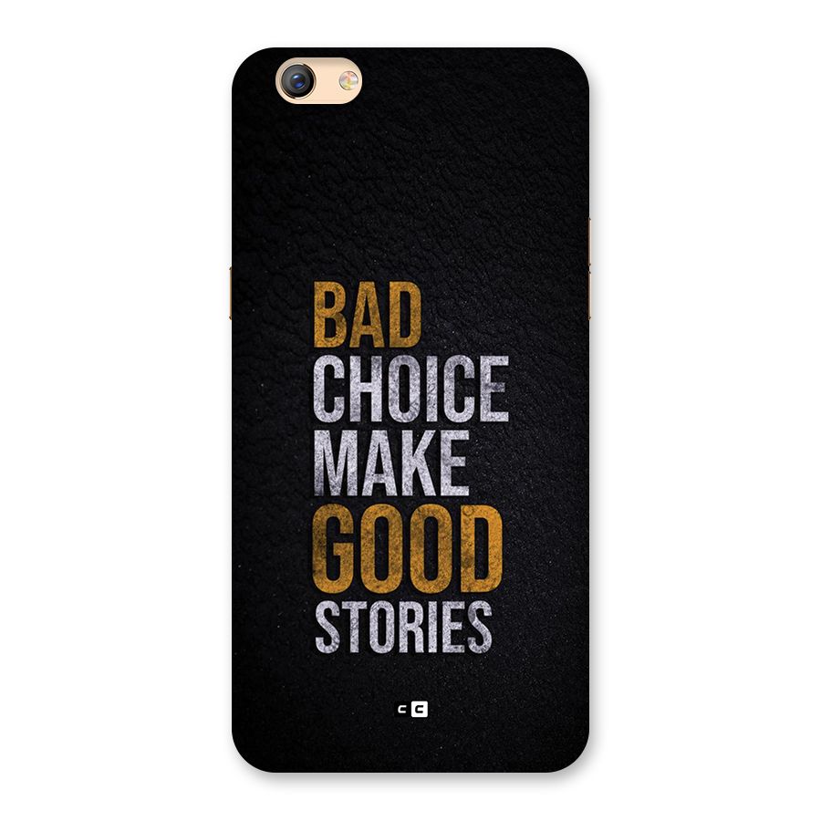 Make Good Stories Back Case for Oppo F3 Plus