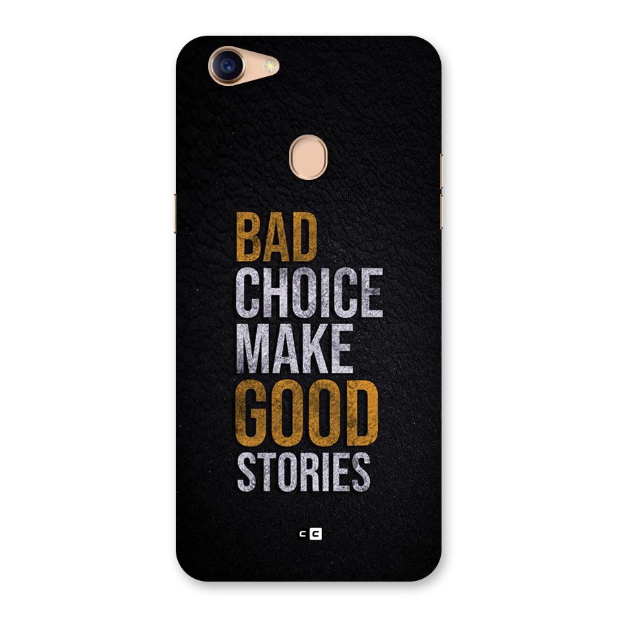 Make Good Stories Back Case for Oppo F5