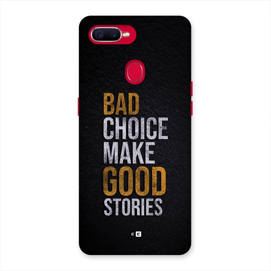 Make Good Stories Back Case for Oppo F9 Pro