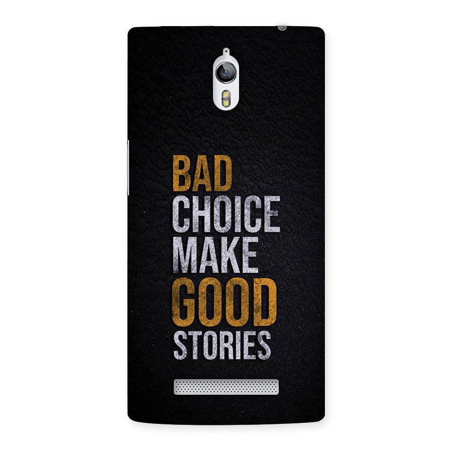 Make Good Stories Back Case for Oppo Find 7