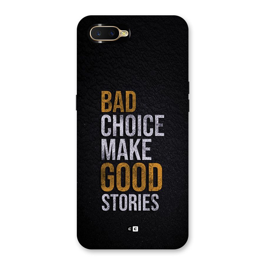 Make Good Stories Back Case for Oppo K1