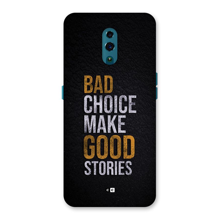 Make Good Stories Back Case for Oppo Reno