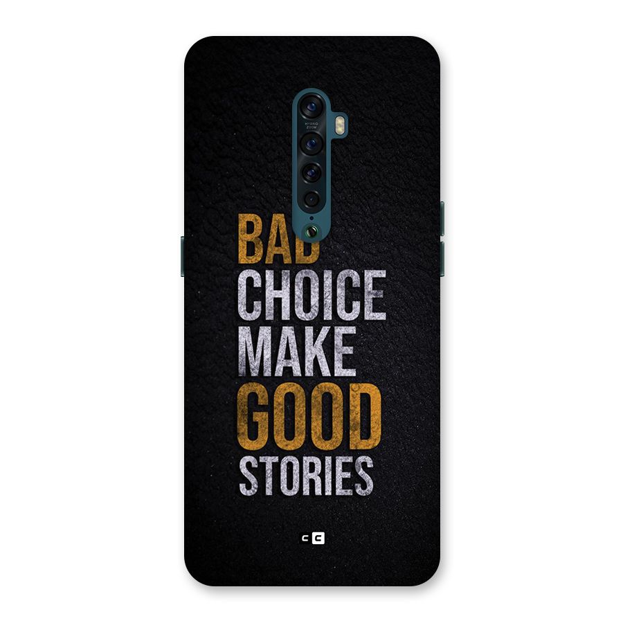 Make Good Stories Back Case for Oppo Reno2