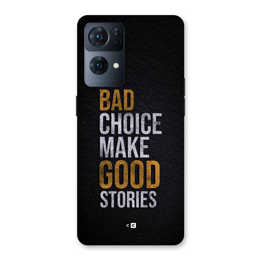 Make Good Stories Back Case for Oppo Reno7 Pro 5G