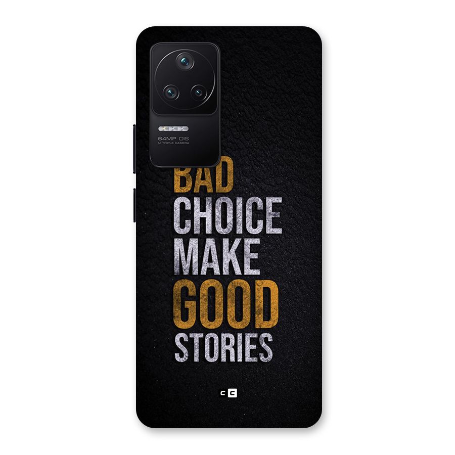 Make Good Stories Back Case for Poco F4 5G