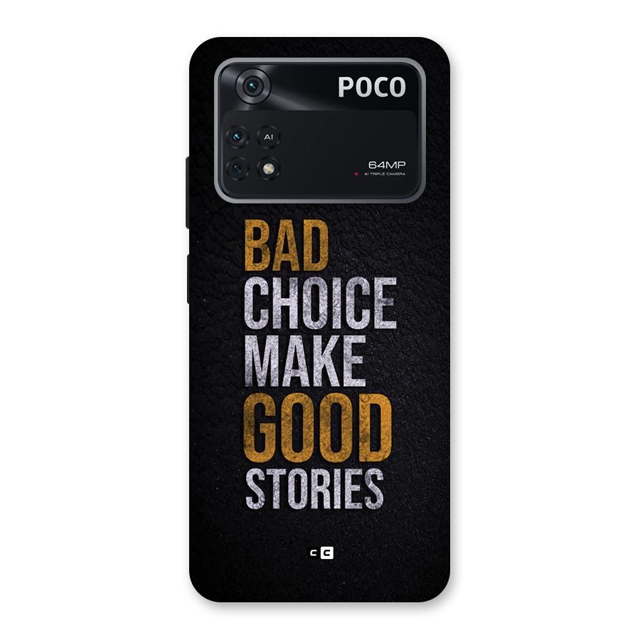 Make Good Stories Back Case for Poco M4 Pro 4G