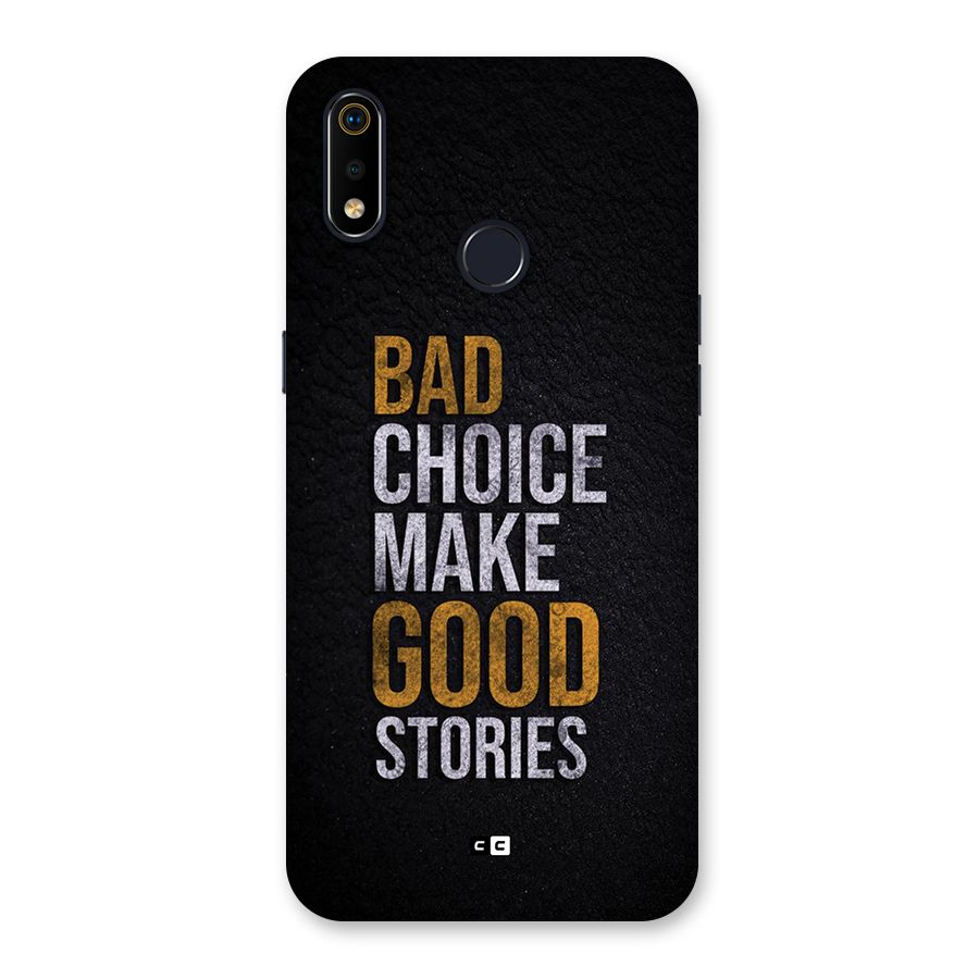 Make Good Stories Back Case for Realme 3i