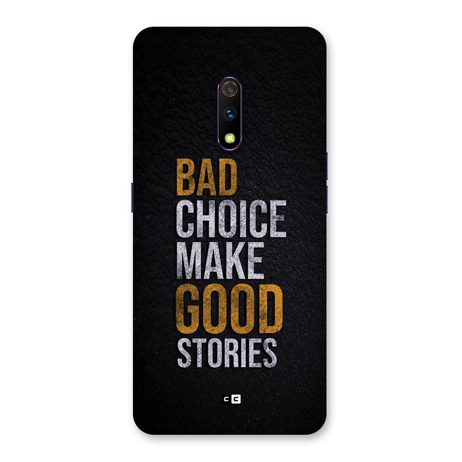 Make Good Stories Back Case for Realme X