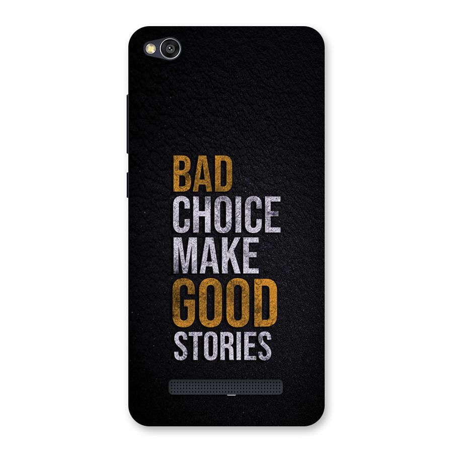 Make Good Stories Back Case for Redmi 4A