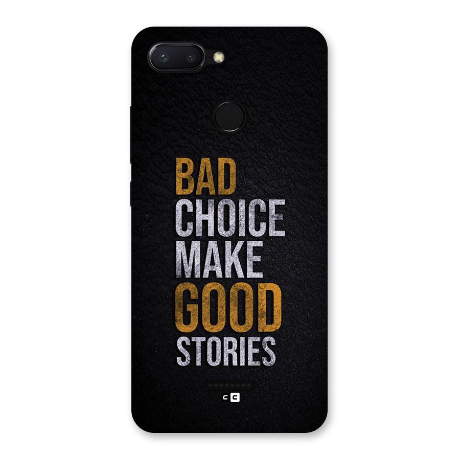 Make Good Stories Back Case for Redmi 6