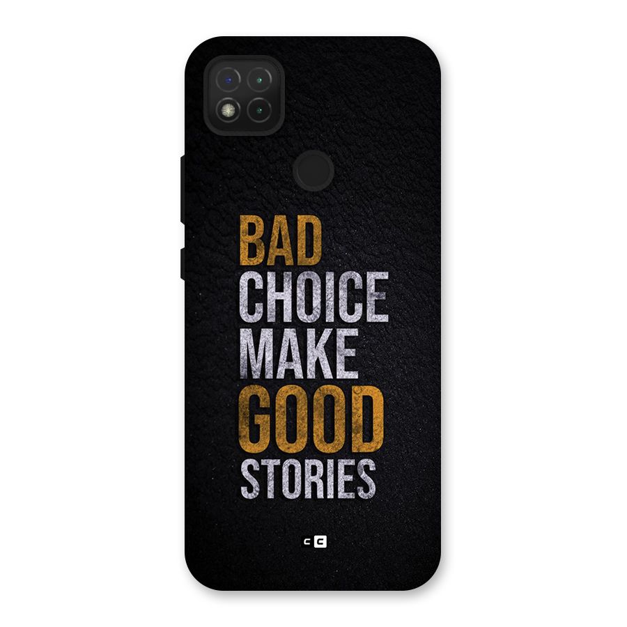 Make Good Stories Back Case for Redmi 9 Activ