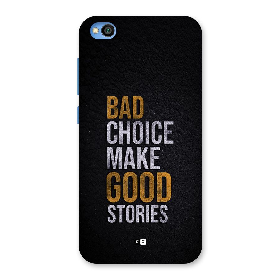 Make Good Stories Back Case for Redmi Go