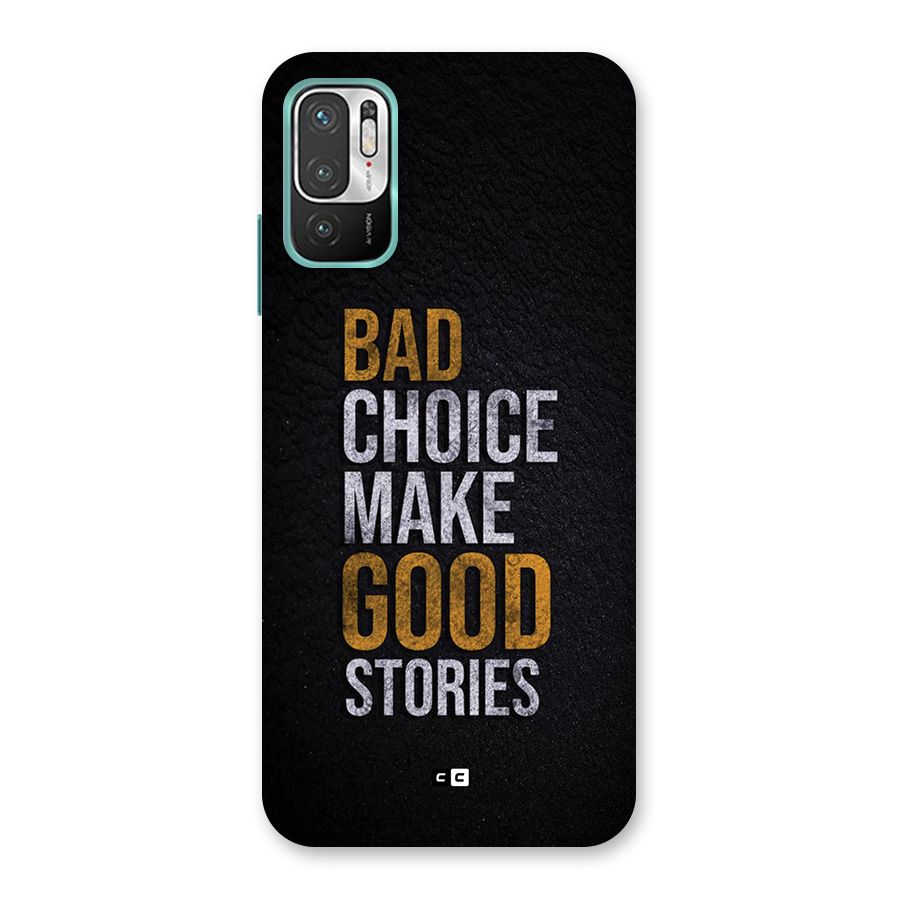 Make Good Stories Back Case for Redmi Note 10T 5G