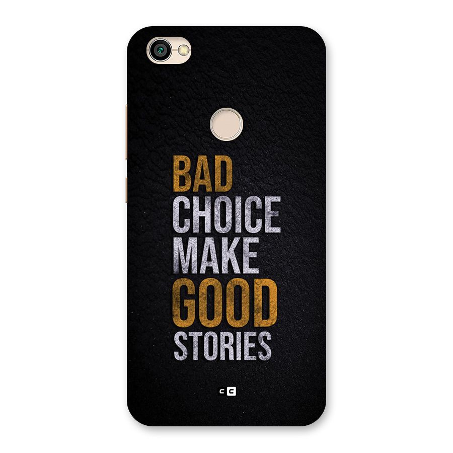 Make Good Stories Back Case for Redmi Y1 2017
