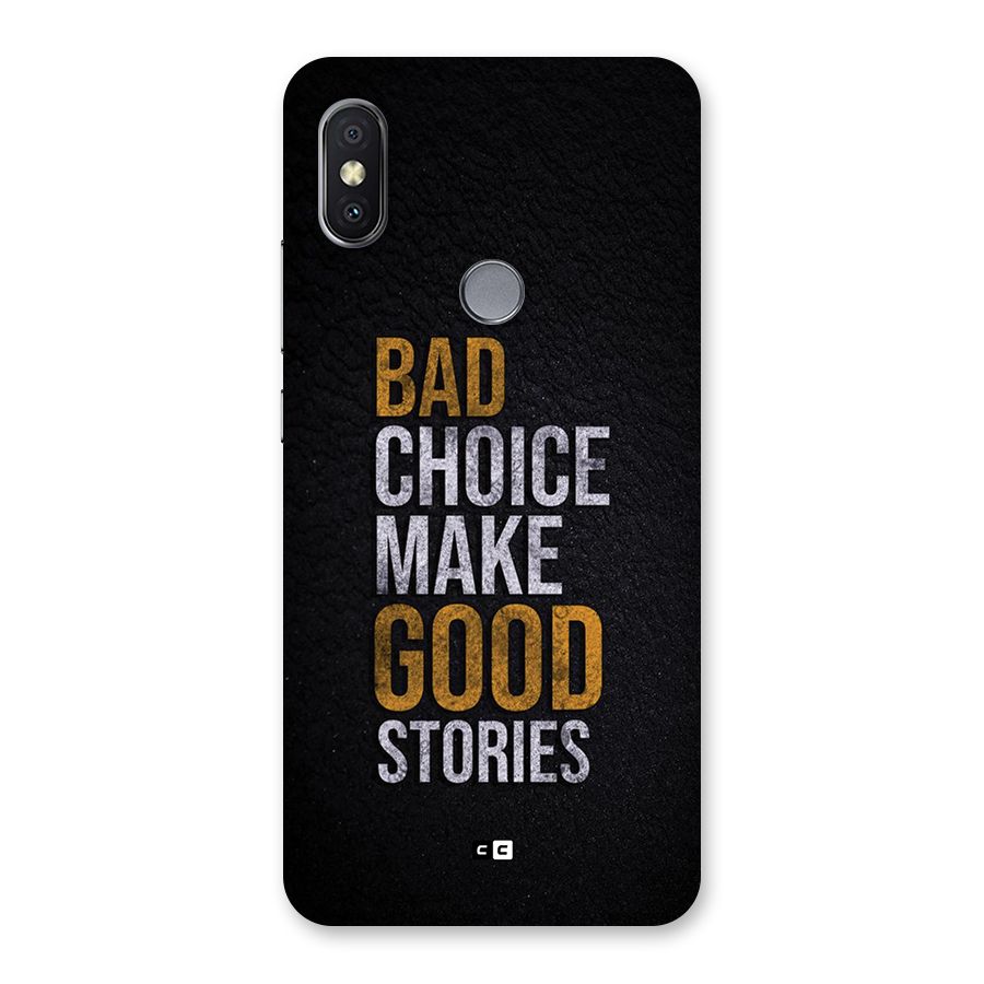 Make Good Stories Back Case for Redmi Y2