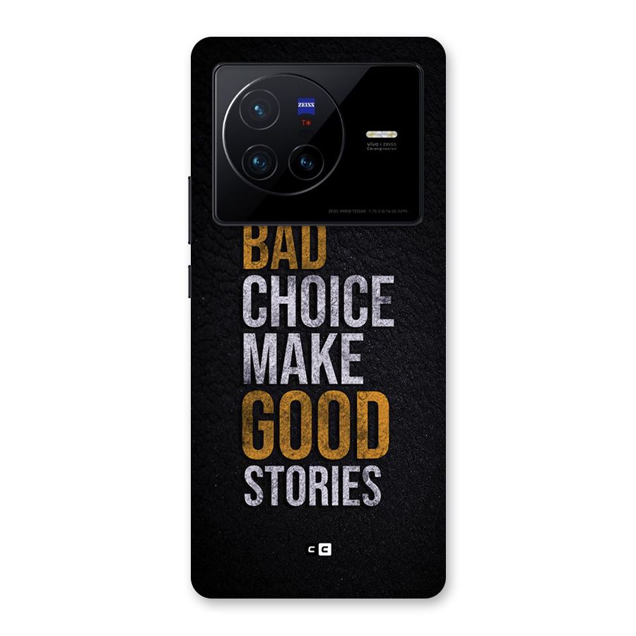 Make Good Stories Back Case for Vivo X80
