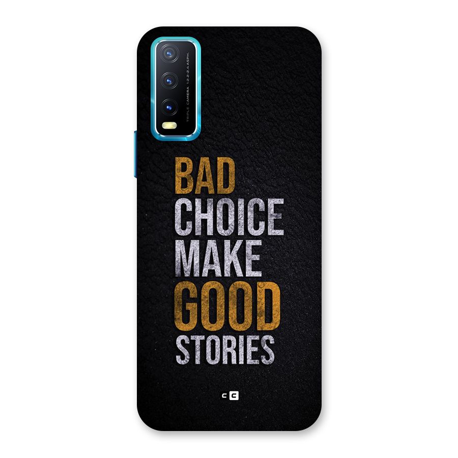 Make Good Stories Back Case for Vivo Y20
