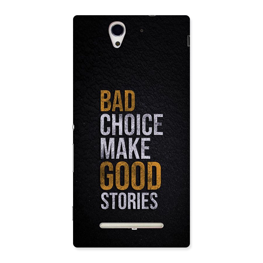Make Good Stories Back Case for Xperia C3