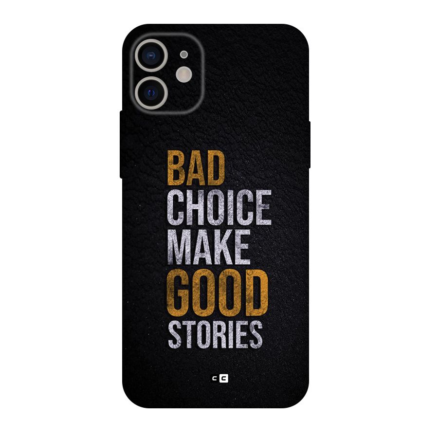 Make Good Stories Back Case for iPhone 11