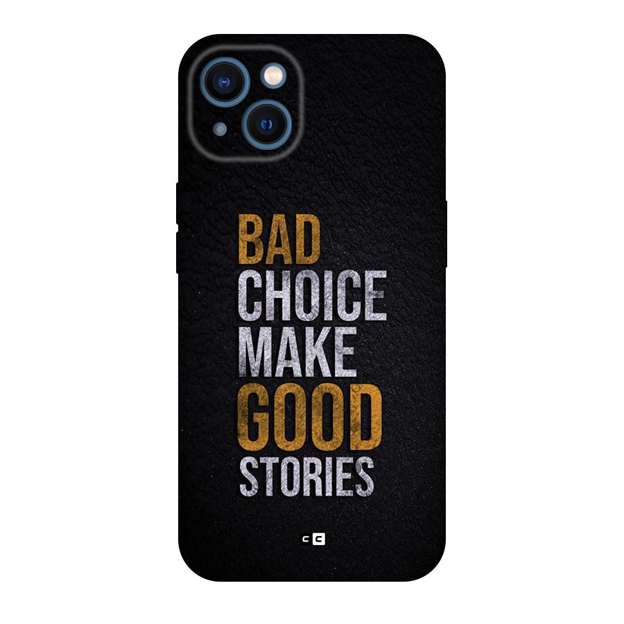 Make Good Stories Back Case for iPhone 13