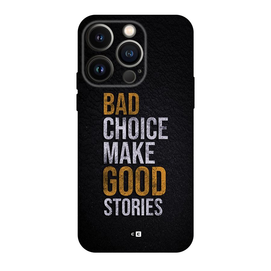 Make Good Stories Back Case for iPhone 14 Pro