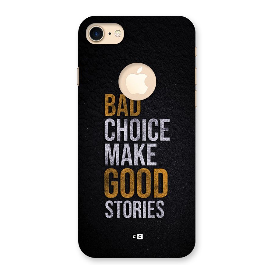 Make Good Stories Back Case for iPhone 7 Logo Cut