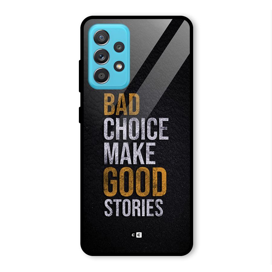 Make Good Stories Glass Back Case for Galaxy A52s 5G