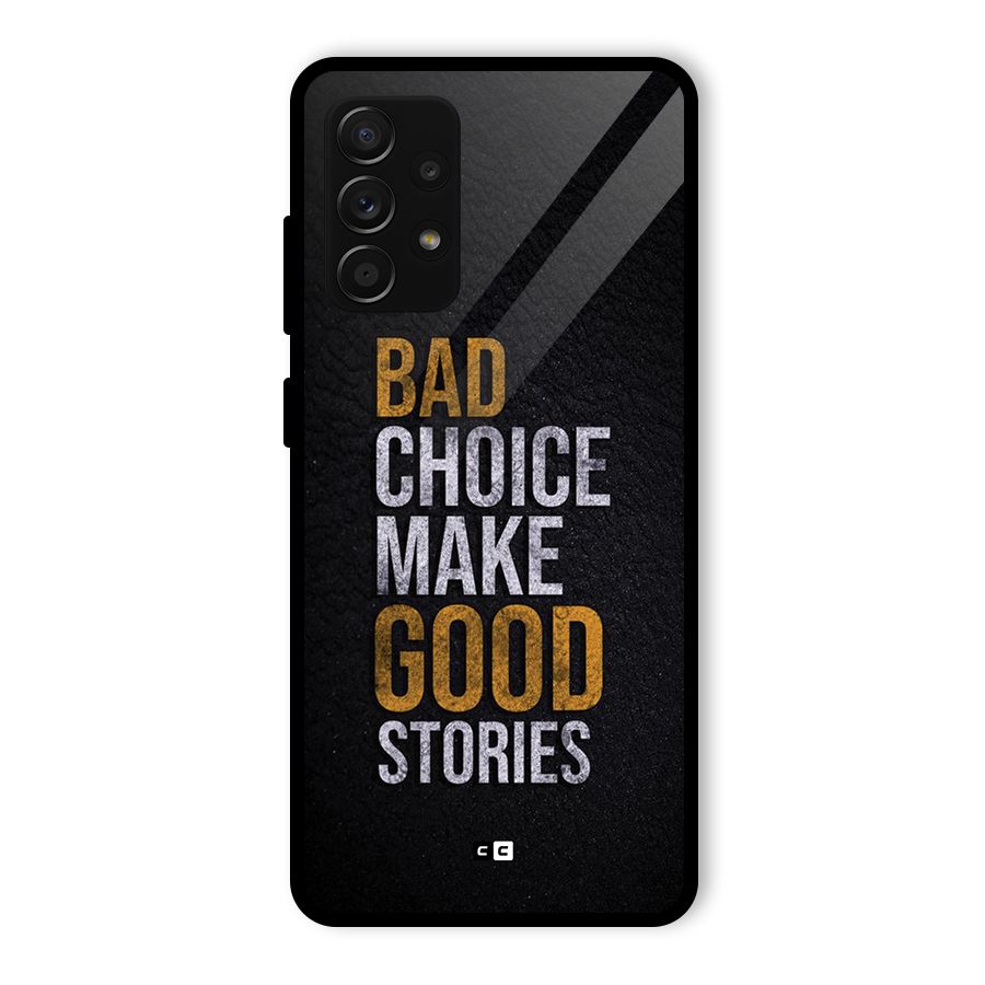 Make Good Stories Glass Back Case for Galaxy A53 5G