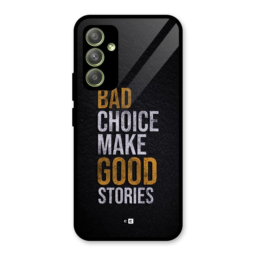 Make Good Stories Glass Back Case for Galaxy A54