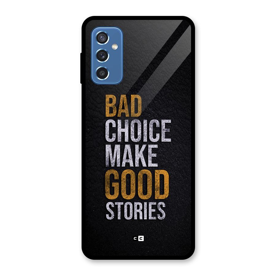 Make Good Stories Glass Back Case for Galaxy M52 5G