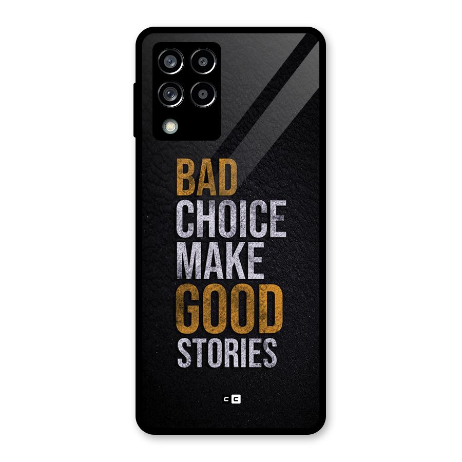 Make Good Stories Glass Back Case for Galaxy M53 5G