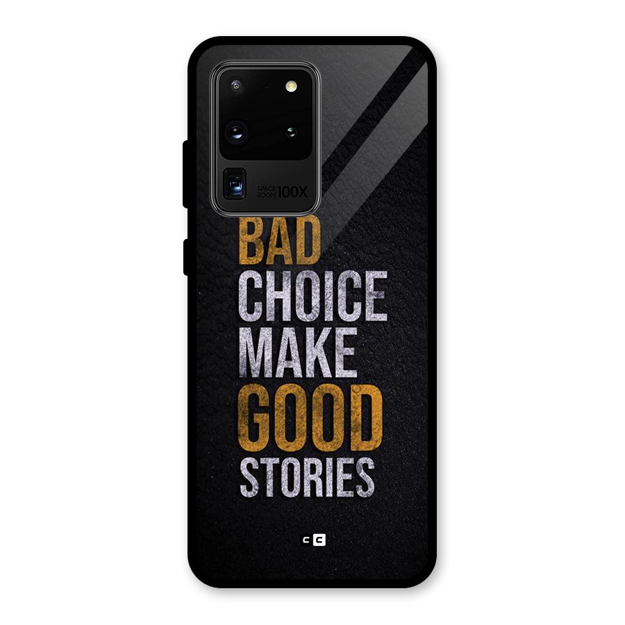 Make Good Stories Glass Back Case for Galaxy S20 Ultra
