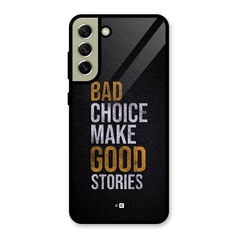 Make Good Stories Glass Back Case for Galaxy S21 FE 5G