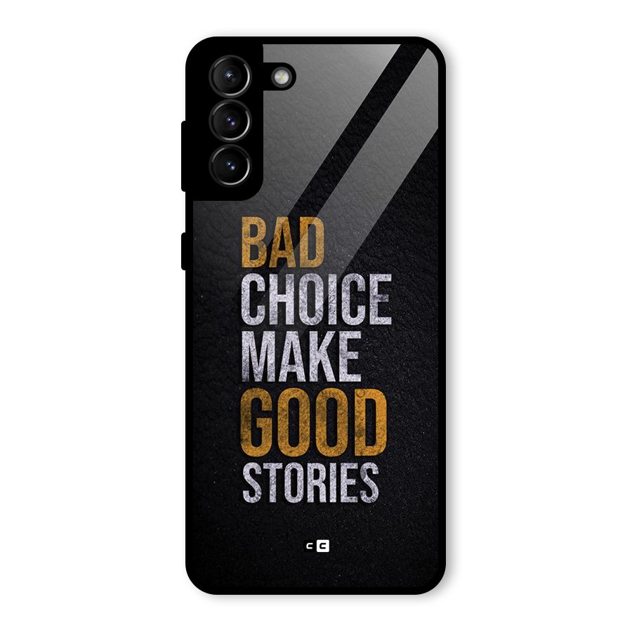 Make Good Stories Glass Back Case for Galaxy S21 Plus