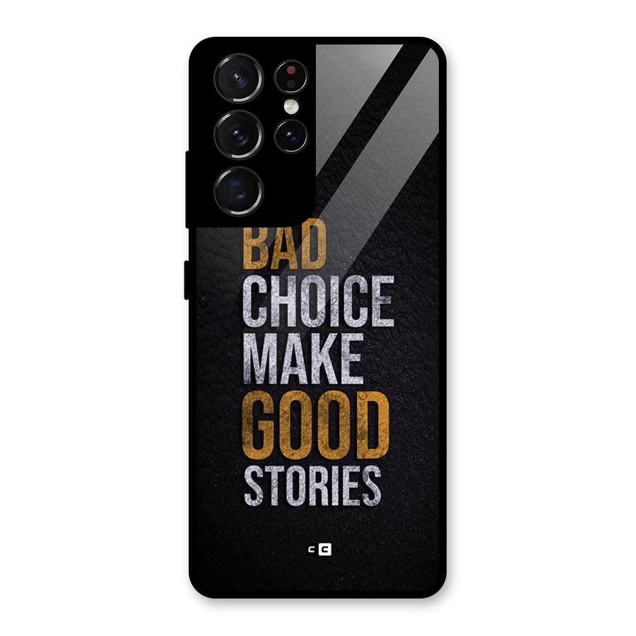 Make Good Stories Glass Back Case for Galaxy S21 Ultra 5G