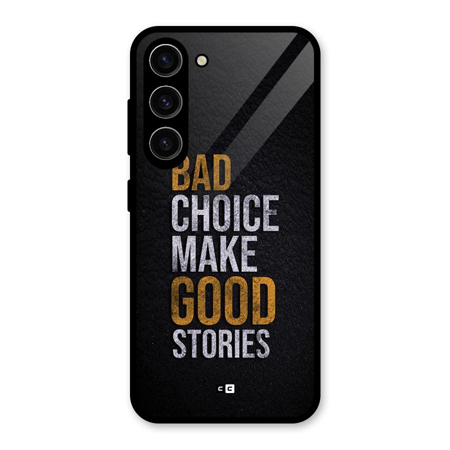 Make Good Stories Glass Back Case for Galaxy S23