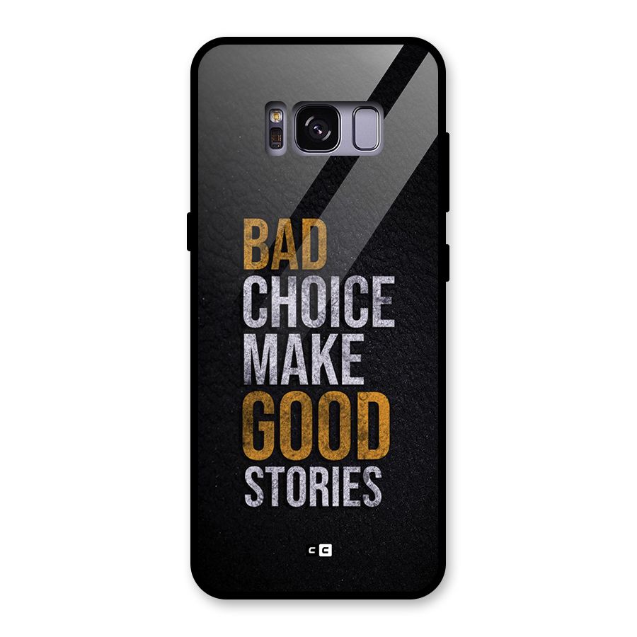 Make Good Stories Glass Back Case for Galaxy S8
