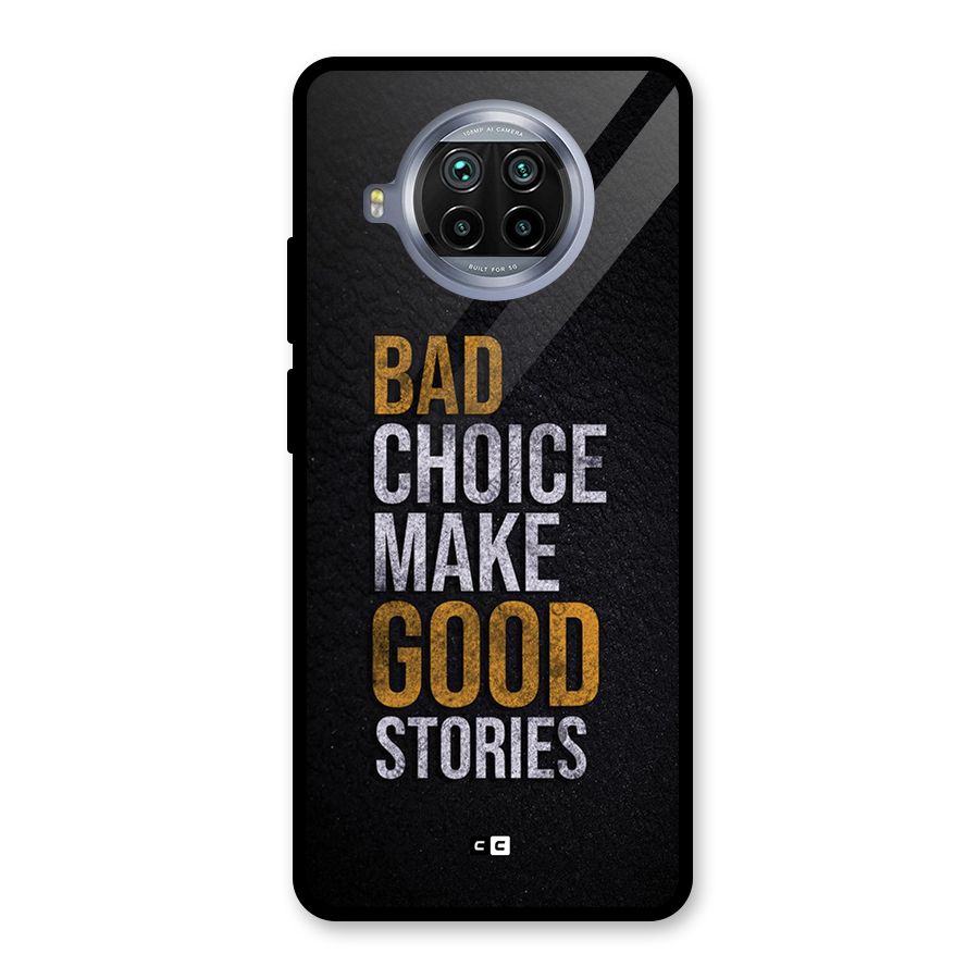 Make Good Stories Glass Back Case for Mi 10i