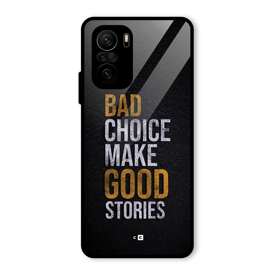 Make Good Stories Glass Back Case for Mi 11X Pro