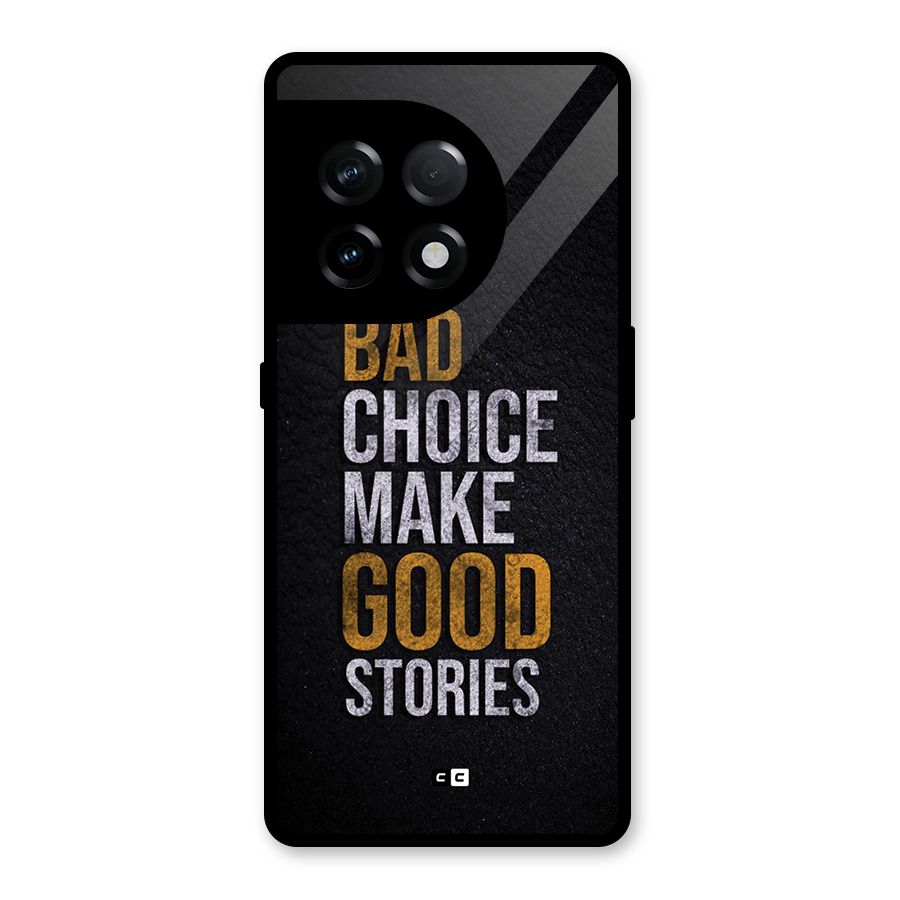 Make Good Stories Glass Back Case for OnePlus 11R