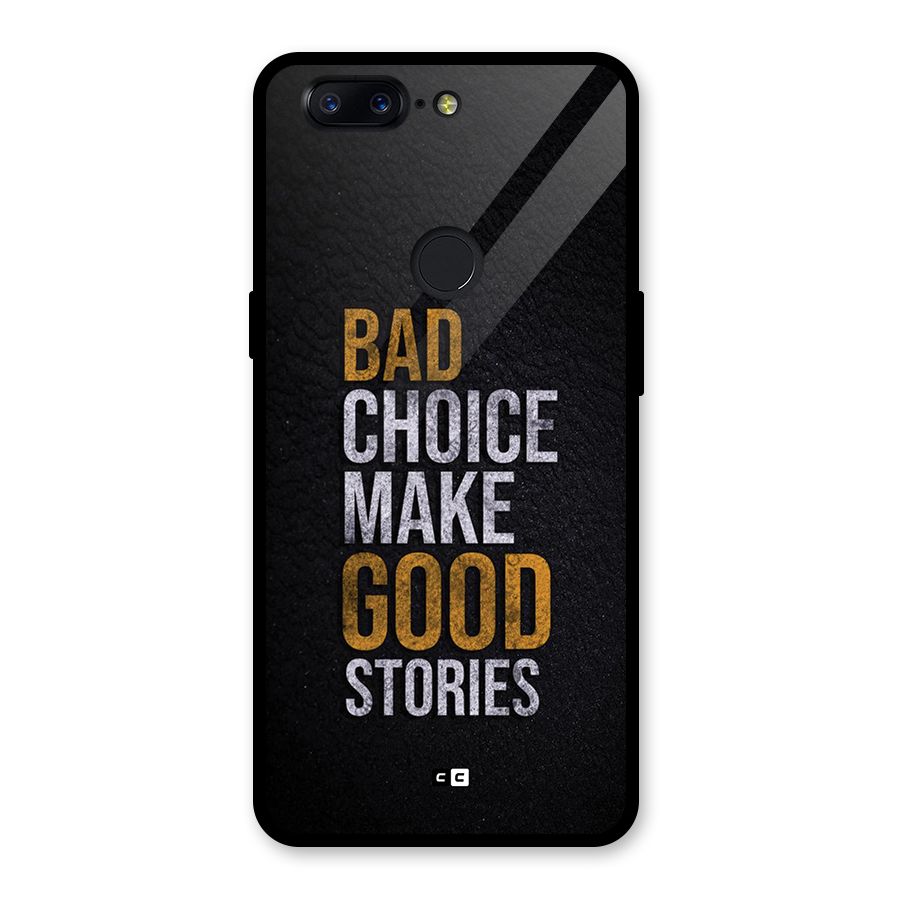 Make Good Stories Glass Back Case for OnePlus 5T