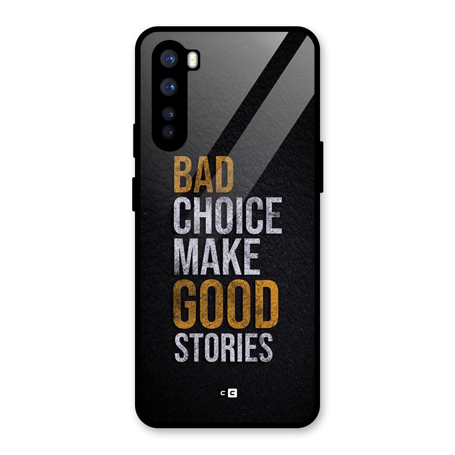 Make Good Stories Glass Back Case for OnePlus Nord