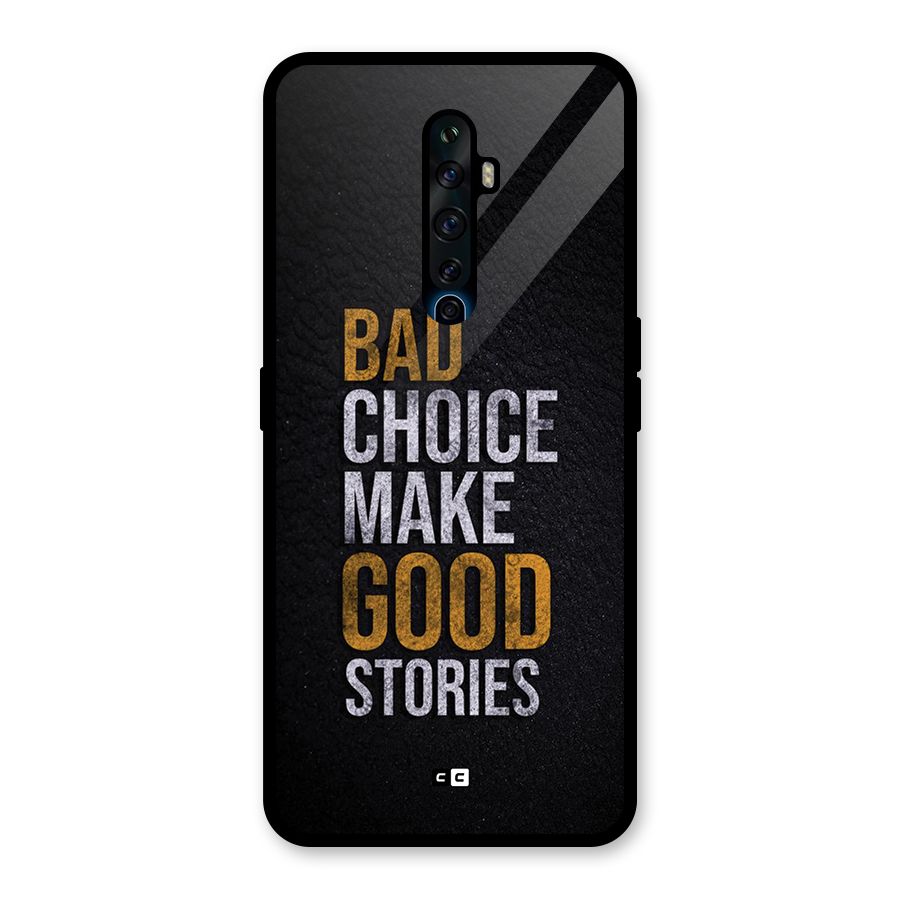 Make Good Stories Glass Back Case for Oppo Reno2 Z