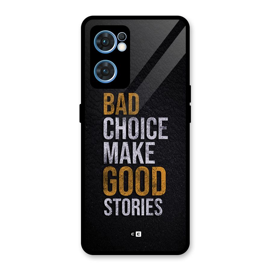 Make Good Stories Glass Back Case for Oppo Reno7 5G