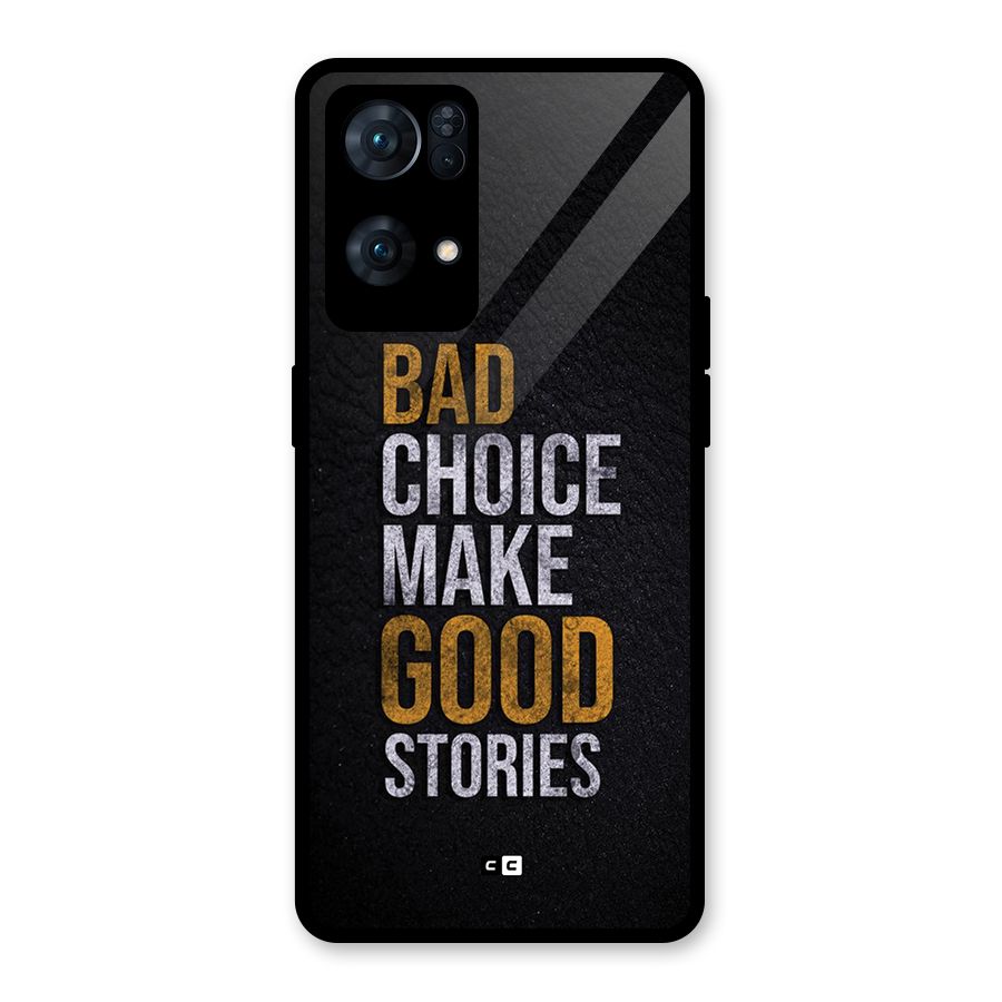 Make Good Stories Glass Back Case for Oppo Reno7 Pro 5G