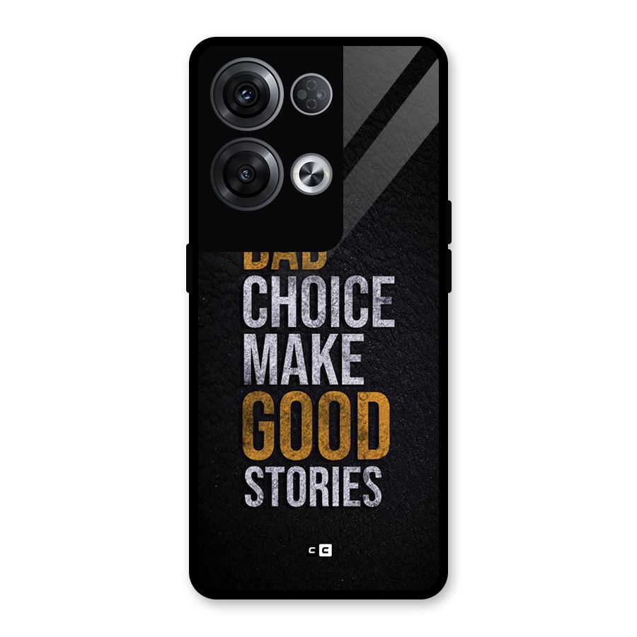Make Good Stories Glass Back Case for Oppo Reno8 Pro 5G