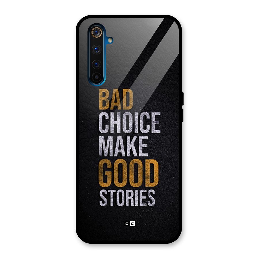 Make Good Stories Glass Back Case for Realme 6 Pro
