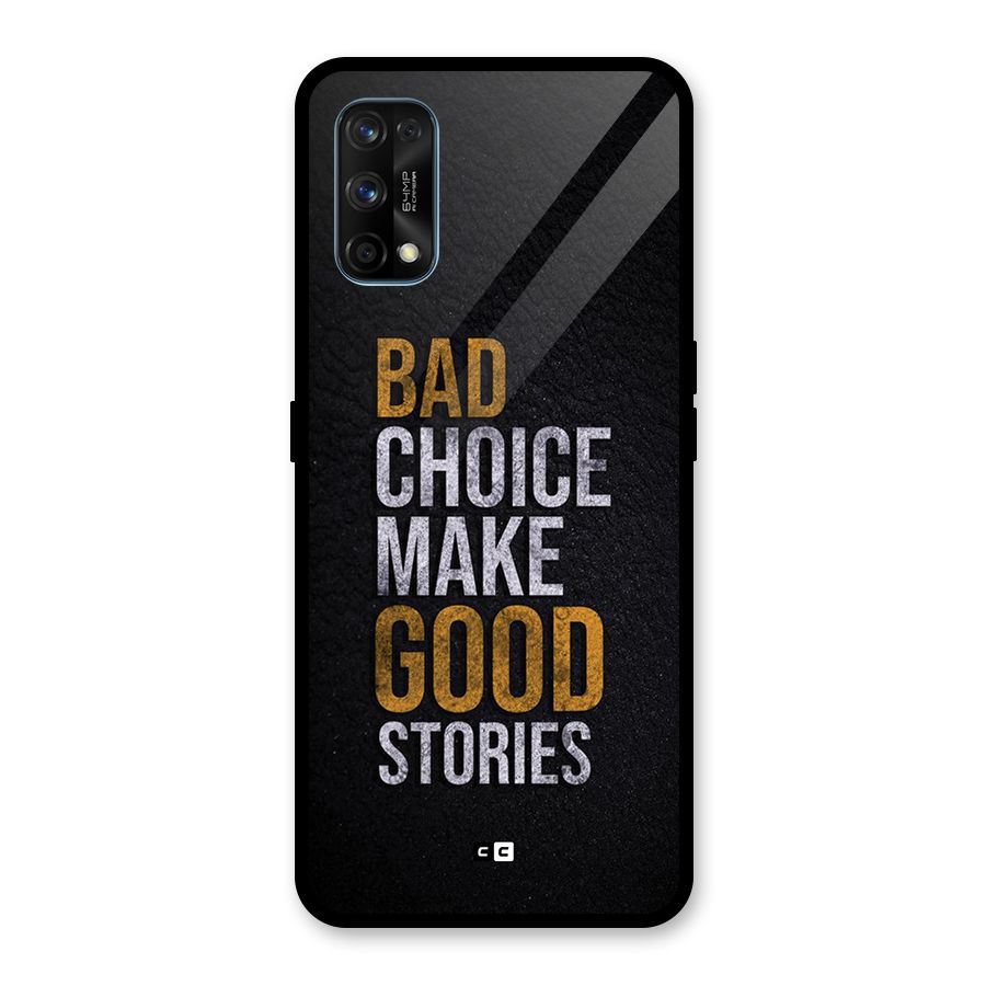 Make Good Stories Glass Back Case for Realme 7 Pro
