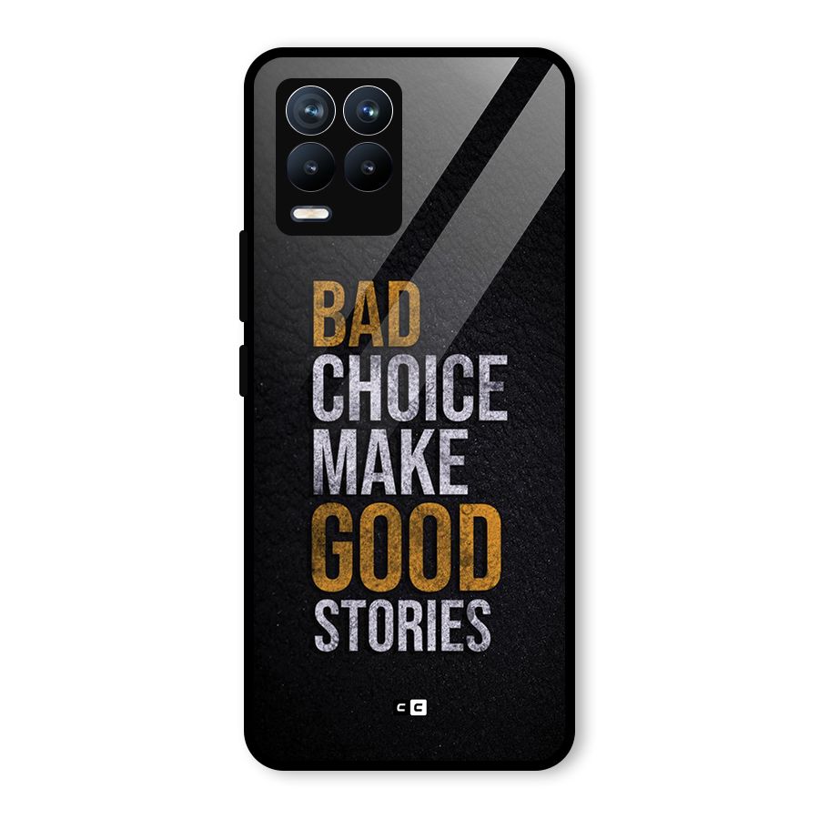 Make Good Stories Glass Back Case for Realme 8 Pro